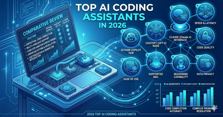 Top AI Coding Assistants in 2026: GitHub Copilot vs ChatGPT vs Claude