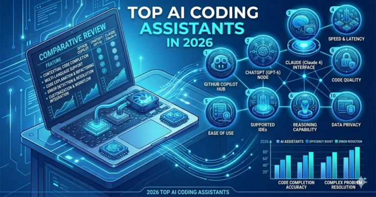 Top AI Coding Assistants in 2026: GitHub Copilot vs ChatGPT vs Claude