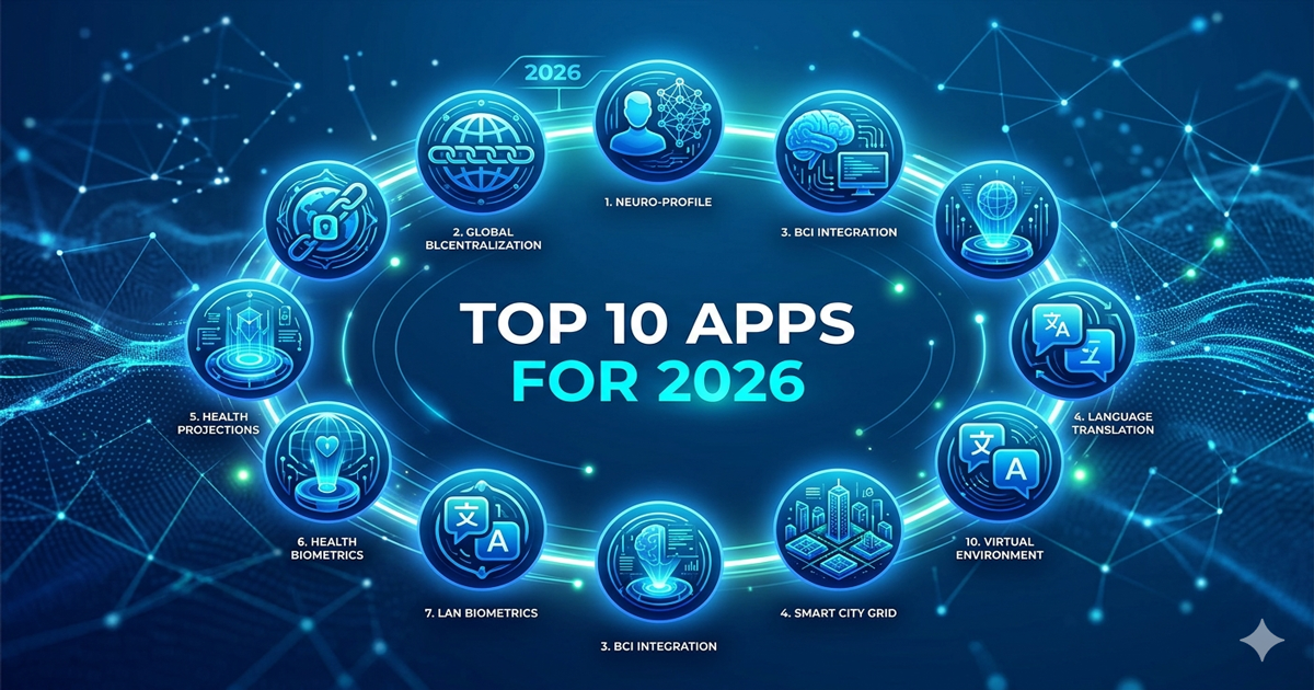 Top 10 apps for 2026