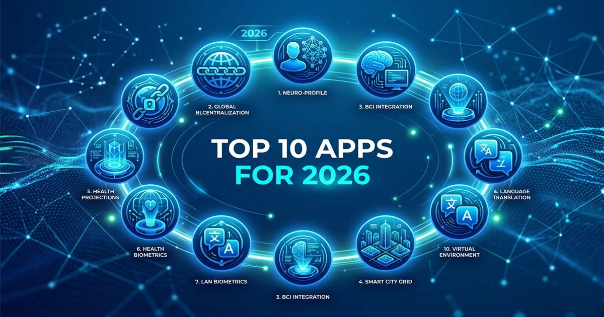 Top 10 apps for 2026